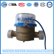 Single Jet Pulse Water Meter Brass Body